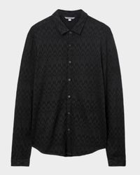 Men's Redmond Herringbone Button-Down Shirt