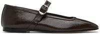 Le Monde Beryl Brown Ballet Mary Jane Ballerina Flats