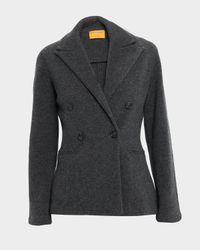 Tailored Wool-Cashmere Blazer