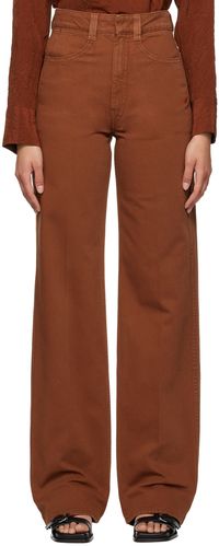 LEMAIRE Orange Straight-Leg Jeans