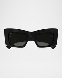 Recycled Acetate Butterfly Sunglasses