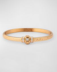 Possession Decor Palace 18K Rose Gold Bangle with Diamonds