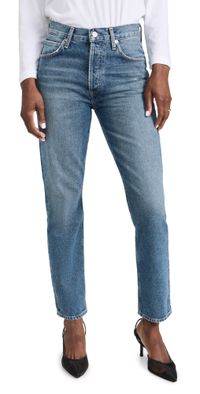 Citizens of Humanity Charlotte High Rise Straight Jeans Magnolia 32