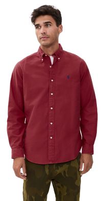 Polo Ralph Lauren Garment-Dyed Oxford Shirt Nantucket Red L