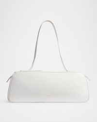 Simona Crackle Patent Leather Shoulder Bag