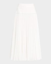 Stella Pleated Combo Skirt