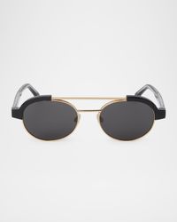 Artesia Round Acetate Sunglasses