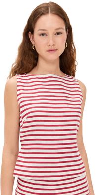 FAITHFULL Kelly Top Breton Stripe Red 4