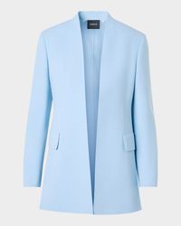 Alvar Front Slits Open Blazer Jacket