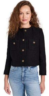 ba & sh Meredith Jacket Black 0