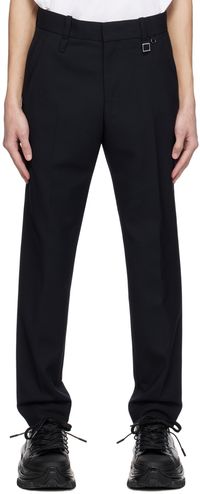 WOOYOUNGMI Navy Tapered Trousers