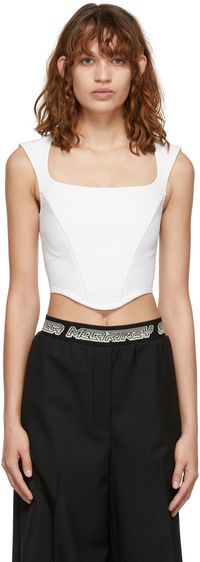 Stella McCartney White Corset Top