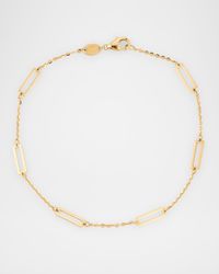 14K Yellow Gold 6-Station Bracelet