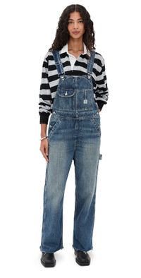 Denimist Slouch Bib Overalls ESHER BLUE M