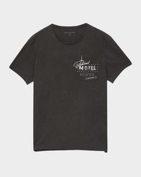 Men's Badland Skull Pocket T-Shirt