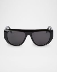 Men's Joshua Acetate Rectangle Sunglasses