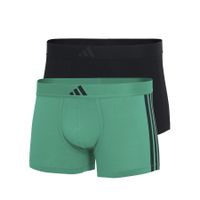 Adidas Underwear - Lot de 2 boxers homme active flex cotton 3 stripes adidas sport - Taille 2XL - Multicolore