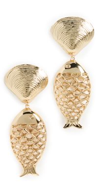 LELET NY Shelby Earrings Gold One Size