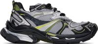 Balenciaga Silver & Black Runner 2.0 Sneakers
