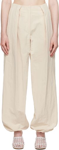 JACQUEMUS Off-White La Croisière 'The Melao' Trousers