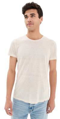Orlebar Brown Ob-T Linen Tee Latte L