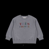 Konges Slojd - Sweat droit col rond en coton bio - Taille 4A - Bleu