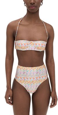 Missoni Bikini Set Multicolor Micro Chevron 44