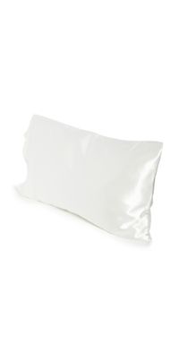 Slip White King Pillowcase White One Size