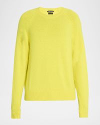 Men's Felted Cashmere Crewneck Sweater