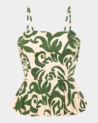 Trista Peplum-Hem Top