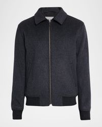 Men's Wool Full-Zip Jacket