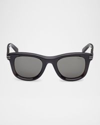Men's Acetate Square Sunglasses