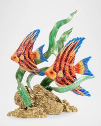 Simone & Jacques Swimming Angel Fish