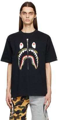 BAPE Black Camo Shark T-Shirt