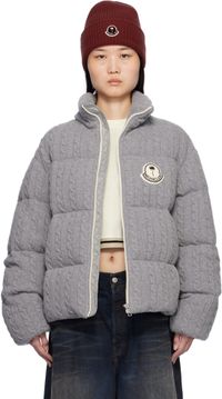 Moncler Genius Moncler x Palm Angels Gray Austru Down Jacket