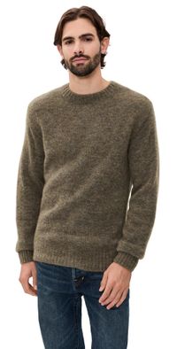 A. P.C. Pullover Lucas Sweater Pkb Khaki Chine XL