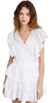 LoveShackFancy Gwen Dress White P