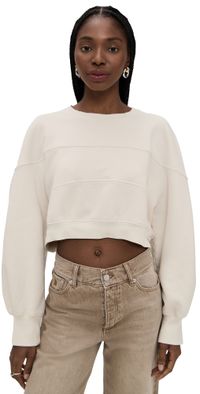 Rachel Comey Orb Sweatshirt Dirty White XS