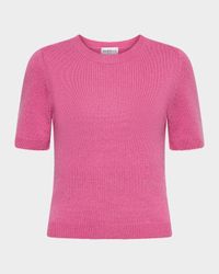 Netto Crewneck Wool-Cashmere T-Shirt