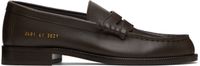 Common Projects Brown Soft Loafers
