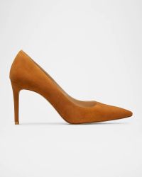 Stuart Suede Classic Pumps