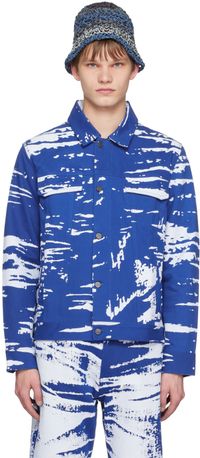 AGR Blue Trustworthy Denim Jacket
