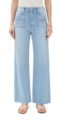 PAIGE Anessa Wide Leg Jeans Upstream 27