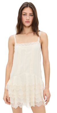 Reformation Cleodora Dress Cream 12