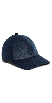 JW Anderson Baseball Cap Blue One Size
