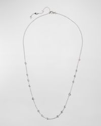 White Gold Diamond By-the-Yard Necklace
