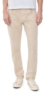 PAIGE Federal Ivory Cream Corduroy Pants Ivory Cream Corduroy 36