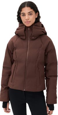 Halfdays Georgie Puffer Jacket Spiked Cocoa XL