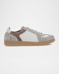 Men's Cooper Suede and Leather Trainer Sneakers