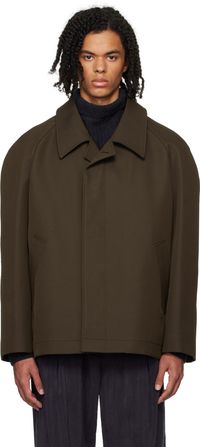 LEMAIRE Brown Car Jacket
